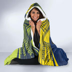 Custom Raiders and Cowboys Hooded Blanket Together Sporty Style