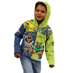 Custom Raiders and Cowboys Kid Hoodie Together Sporty Style