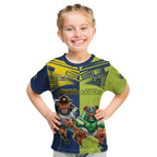 Custom Raiders and Cowboys Kid T Shirt Together Sporty Style