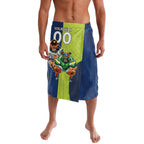 Custom Raiders and Cowboys Lavalava Together Sporty Style