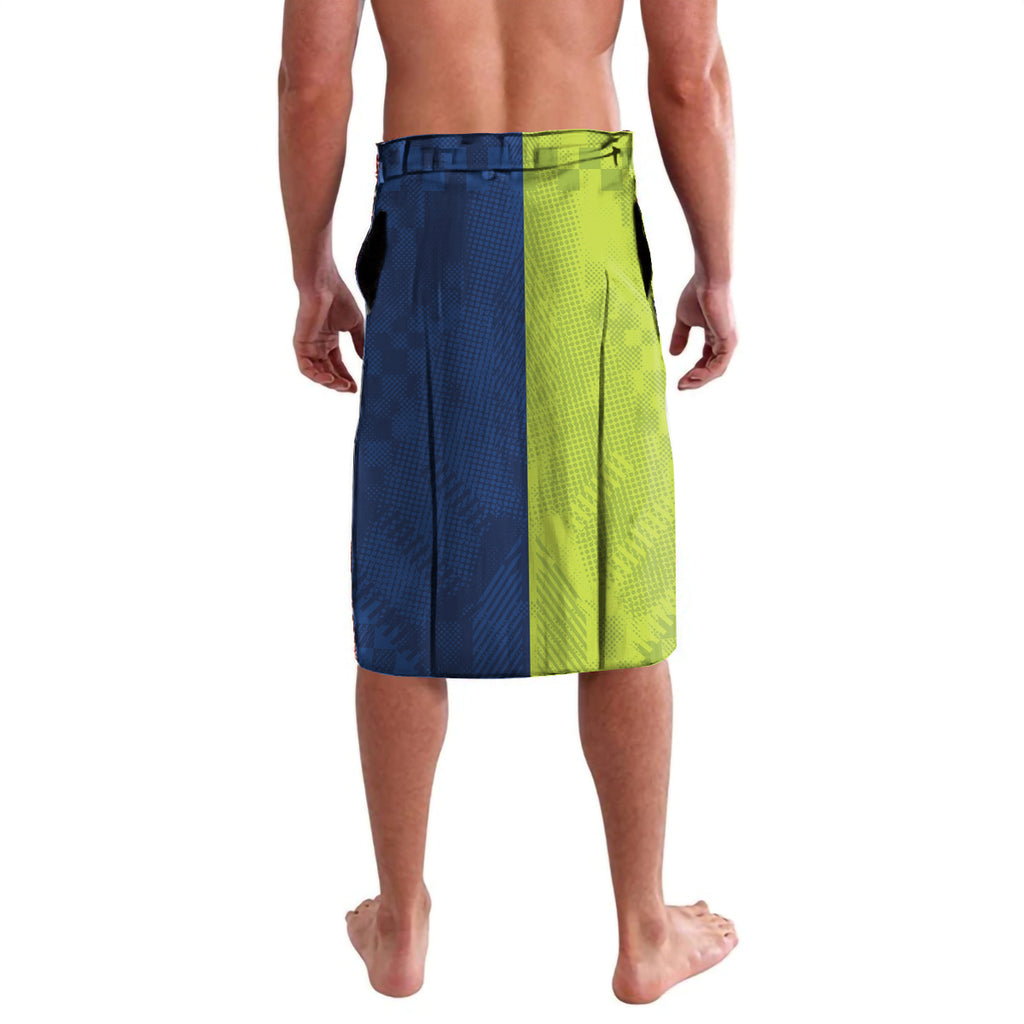 Custom Raiders and Cowboys Lavalava Together Sporty Style