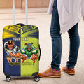 Custom Raiders and Cowboys Luggage Cover Together Sporty Style