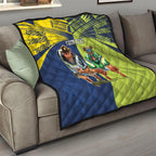 Custom Raiders and Cowboys Quilt Together Sporty Style