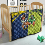 Custom Raiders and Cowboys Quilt Together Sporty Style
