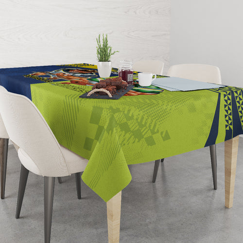 Custom Raiders and Cowboys Tablecloth Together Sporty Style