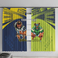 Custom Raiders and Cowboys Window Curtain Together Sporty Style
