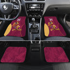 Custom Brisbane Broncos and Lions Car Mats Together Sporty Style