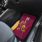Custom Brisbane Broncos and Lions Car Mats Together Sporty Style
