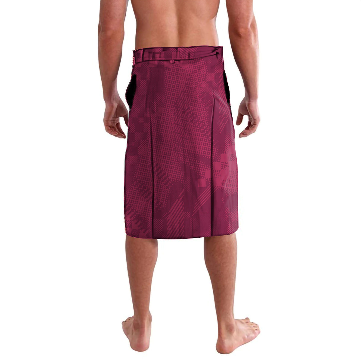 Custom Brisbane Broncos and Lions Lavalava Together Sporty Style