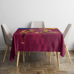 Custom Brisbane Broncos and Lions Tablecloth Together Sporty Style