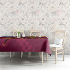 Custom Brisbane Broncos and Lions Tablecloth Together Sporty Style