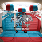 Custom Dolphins and Shark Back Car Seat Cover Together Sporty Style