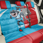 Custom Dolphins and Shark Back Car Seat Cover Together Sporty Style