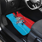 Custom Dolphins and Shark Car Mats Together Sporty Style