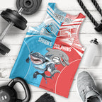 Custom Dolphins and Shark Men Tank Top Together Sporty Style