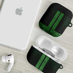 New Zealand Maori Kowhaiwhai AirPods Case Kakariki Maui and Mangopare - Aussie Hoodie