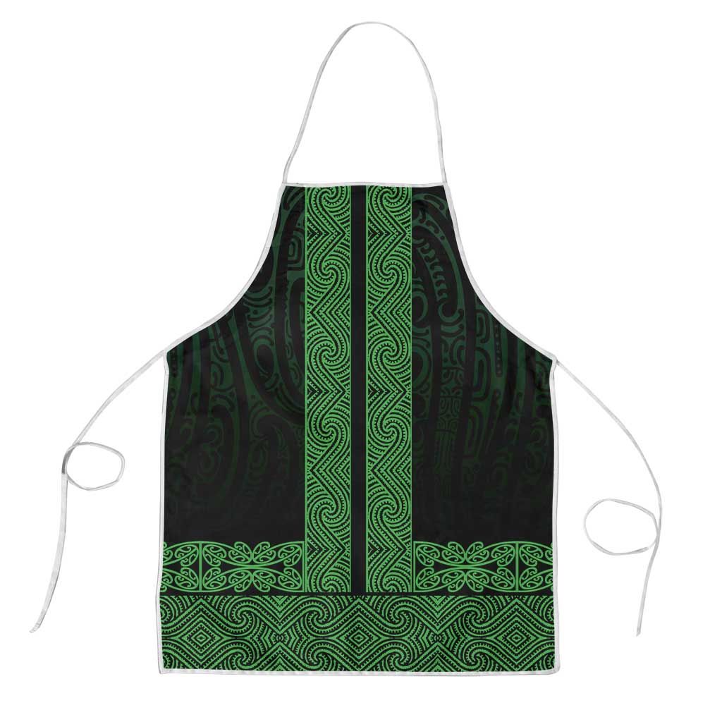 New Zealand Maori Kowhaiwhai Apron Kakariki Maui and Mangopare - Aussie Hoodie