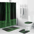 New Zealand Maori Kowhaiwhai Bathroom Set Kakariki Maui and Mangopare - Aussie Hoodie
