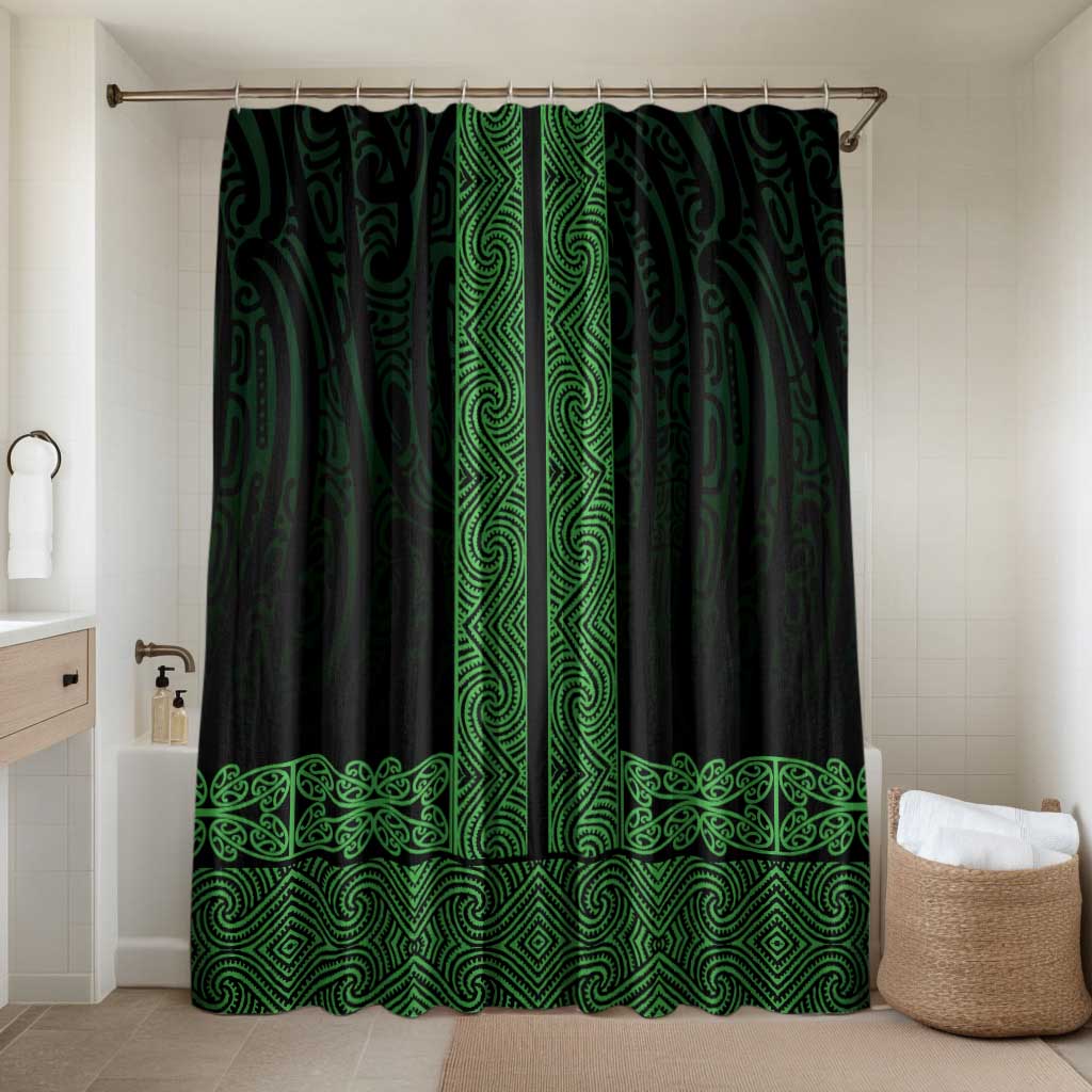 New Zealand Maori Kowhaiwhai Bathroom Set Kakariki Maui and Mangopare - Aussie Hoodie