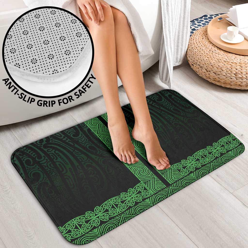 New Zealand Maori Kowhaiwhai Bathroom Set Kakariki Maui and Mangopare - Aussie Hoodie