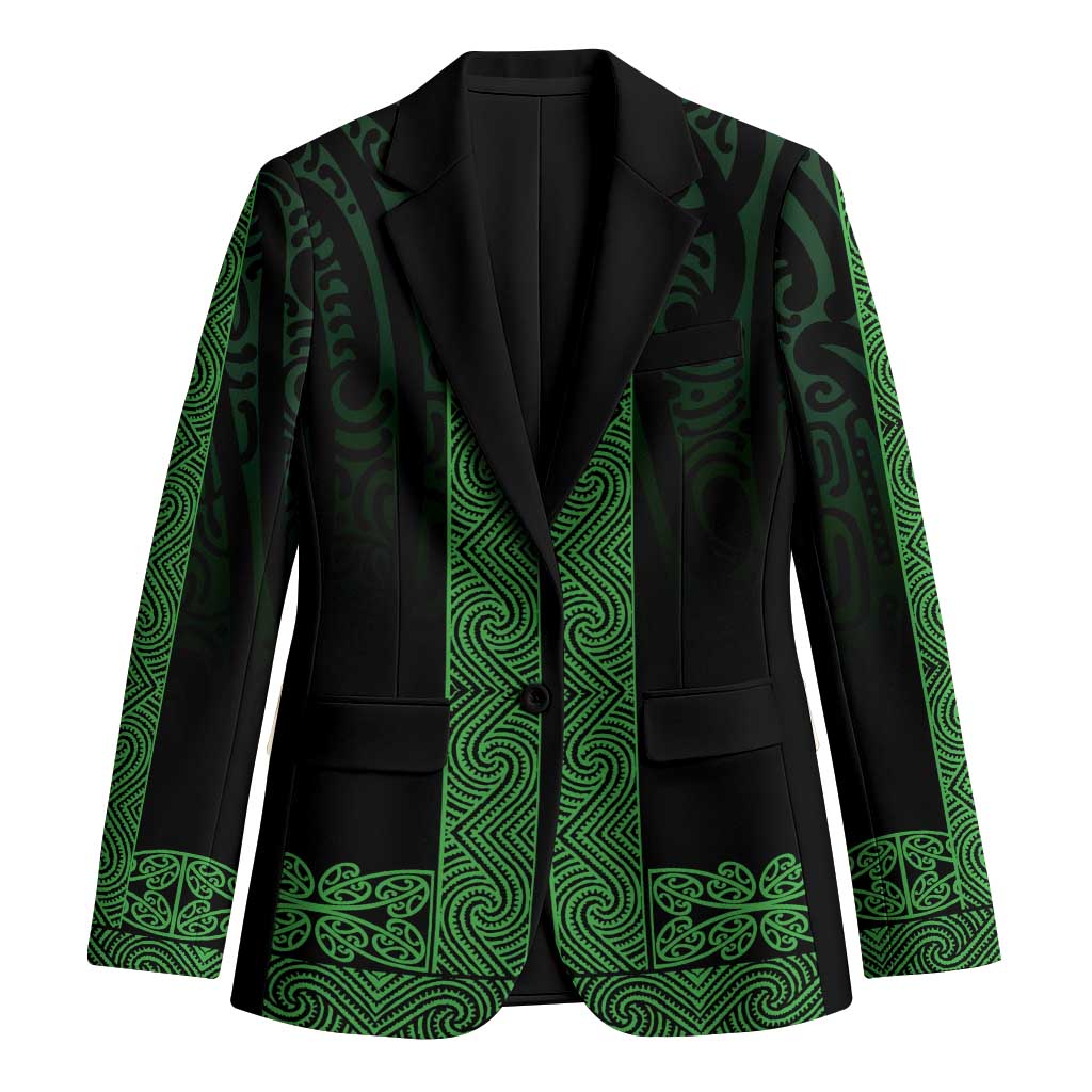 New Zealand Maori Kowhaiwhai Blazer Kakariki Maui and Mangopare - Aussie Hoodie