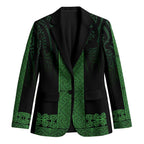 New Zealand Maori Kowhaiwhai Blazer Kakariki Maui and Mangopare - Aussie Hoodie