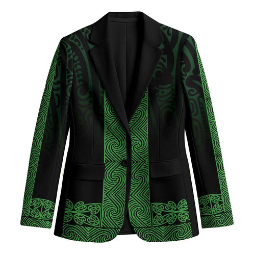 New Zealand Maori Kowhaiwhai Blazer Kakariki Maui and Mangopare - Aussie Hoodie