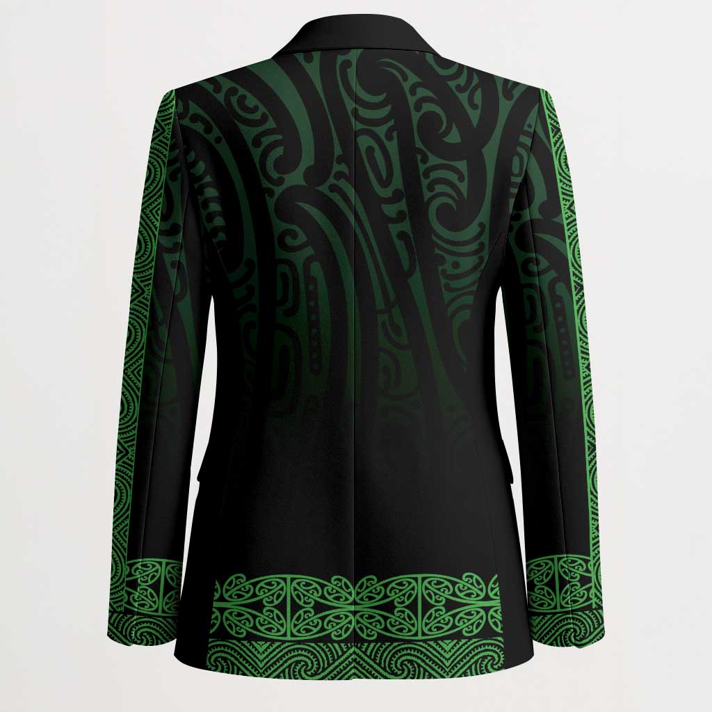 New Zealand Maori Kowhaiwhai Blazer Kakariki Maui and Mangopare - Aussie Hoodie
