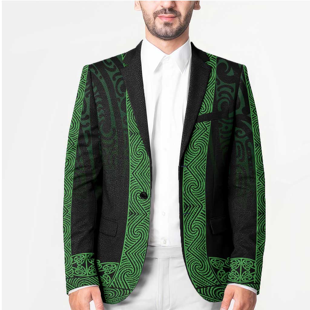 New Zealand Maori Kowhaiwhai Blazer Kakariki Maui and Mangopare - Aussie Hoodie