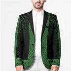 New Zealand Maori Kowhaiwhai Blazer Kakariki Maui and Mangopare - Aussie Hoodie