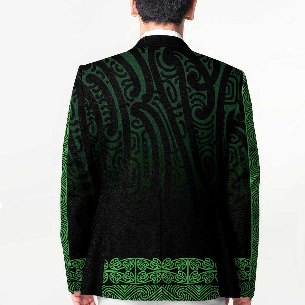 New Zealand Maori Kowhaiwhai Blazer Kakariki Maui and Mangopare - Aussie Hoodie