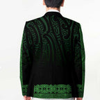 New Zealand Maori Kowhaiwhai Blazer Kakariki Maui and Mangopare - Aussie Hoodie