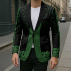 New Zealand Maori Kowhaiwhai Blazer Kakariki Maui and Mangopare - Aussie Hoodie