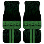 New Zealand Maori Kowhaiwhai Car Mats Kakariki Maui and Mangopare