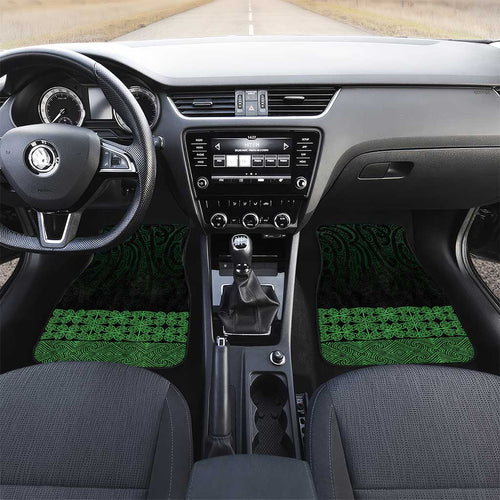 New Zealand Maori Kowhaiwhai Car Mats Kakariki Maui and Mangopare