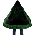 New Zealand Maori Kowhaiwhai Cloak Kakariki Maui and Mangopare - Aussie Hoodie