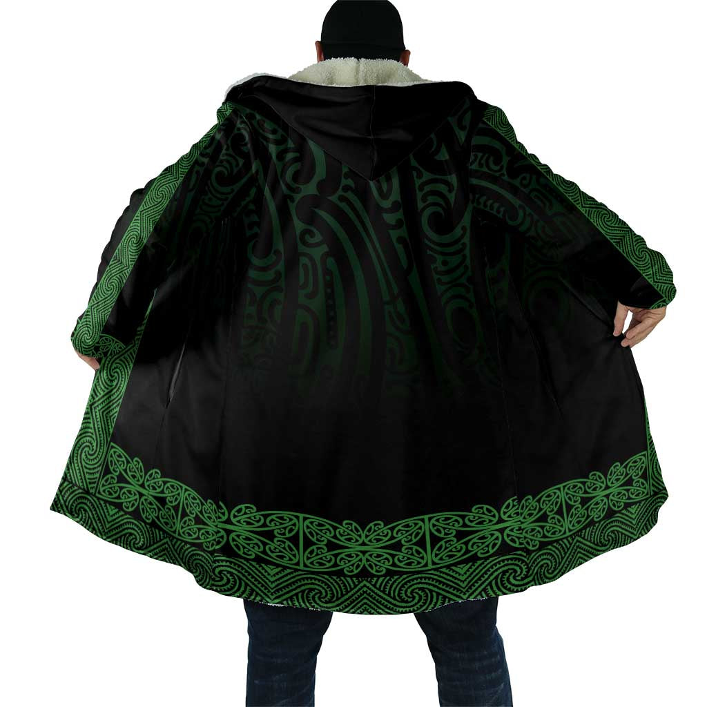 New Zealand Maori Kowhaiwhai Cloak Kakariki Maui and Mangopare - Aussie Hoodie