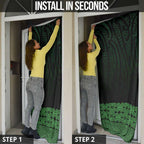 New Zealand Maori Kowhaiwhai Door Cover Kakariki Maui and Mangopare - Aussie Hoodie