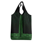 New Zealand Maori Kowhaiwhai Grocery Bag Kakariki Maui and Mangopare
