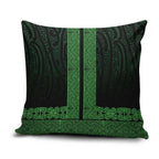 New Zealand Maori Kowhaiwhai Pillow Cover Kakariki Maui and Mangopare - Aussie Hoodie