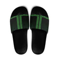 New Zealand Maori Kowhaiwhai Slide Sandals Kakariki Maui and Mangopare - Aussie Hoodie