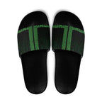 New Zealand Maori Kowhaiwhai Slide Sandals Kakariki Maui and Mangopare - Aussie Hoodie