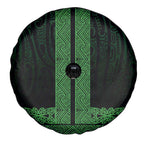 New Zealand Maori Kowhaiwhai Spare Tire Cover Kakariki Maui and Mangopare