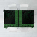 New Zealand Maori Kowhaiwhai Tablecloth Kakariki Maui and Mangopare