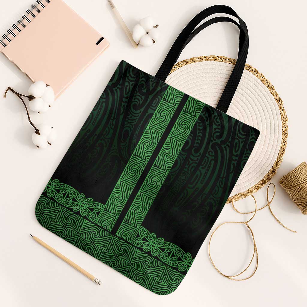 New Zealand Maori Kowhaiwhai Tote Bag Kakariki Maui and Mangopare - Aussie Hoodie