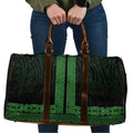 New Zealand Maori Kowhaiwhai Travel Bag Kakariki Maui and Mangopare - Aussie Hoodie