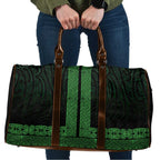 New Zealand Maori Kowhaiwhai Travel Bag Kakariki Maui and Mangopare - Aussie Hoodie