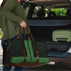 New Zealand Maori Kowhaiwhai Travel Bag Kakariki Maui and Mangopare - Aussie Hoodie