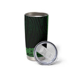 New Zealand Maori Kowhaiwhai Tumbler Cup Kakariki Maui and Mangopare