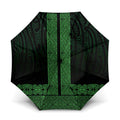 New Zealand Maori Kowhaiwhai Umbrella Kakariki Maui and Mangopare - Aussie Hoodie